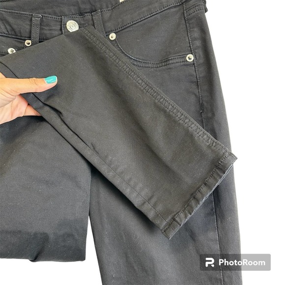 Rag & Bone Black Mid Rise Leggings‎ Skinny Jeans size 26 - Picture 6 of 13